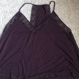 AE soft and sexy plum tank
